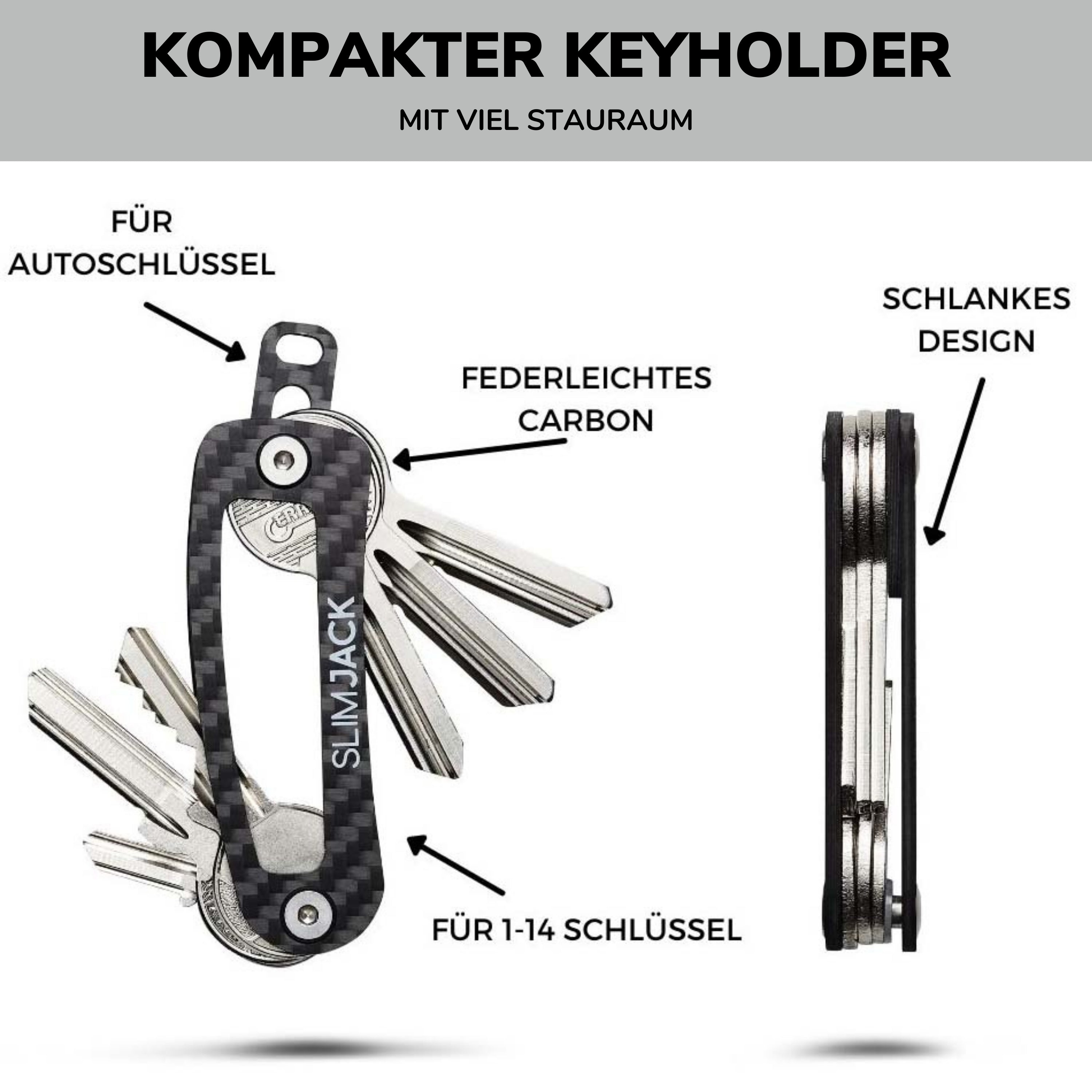 Carbon Keyholder V2
