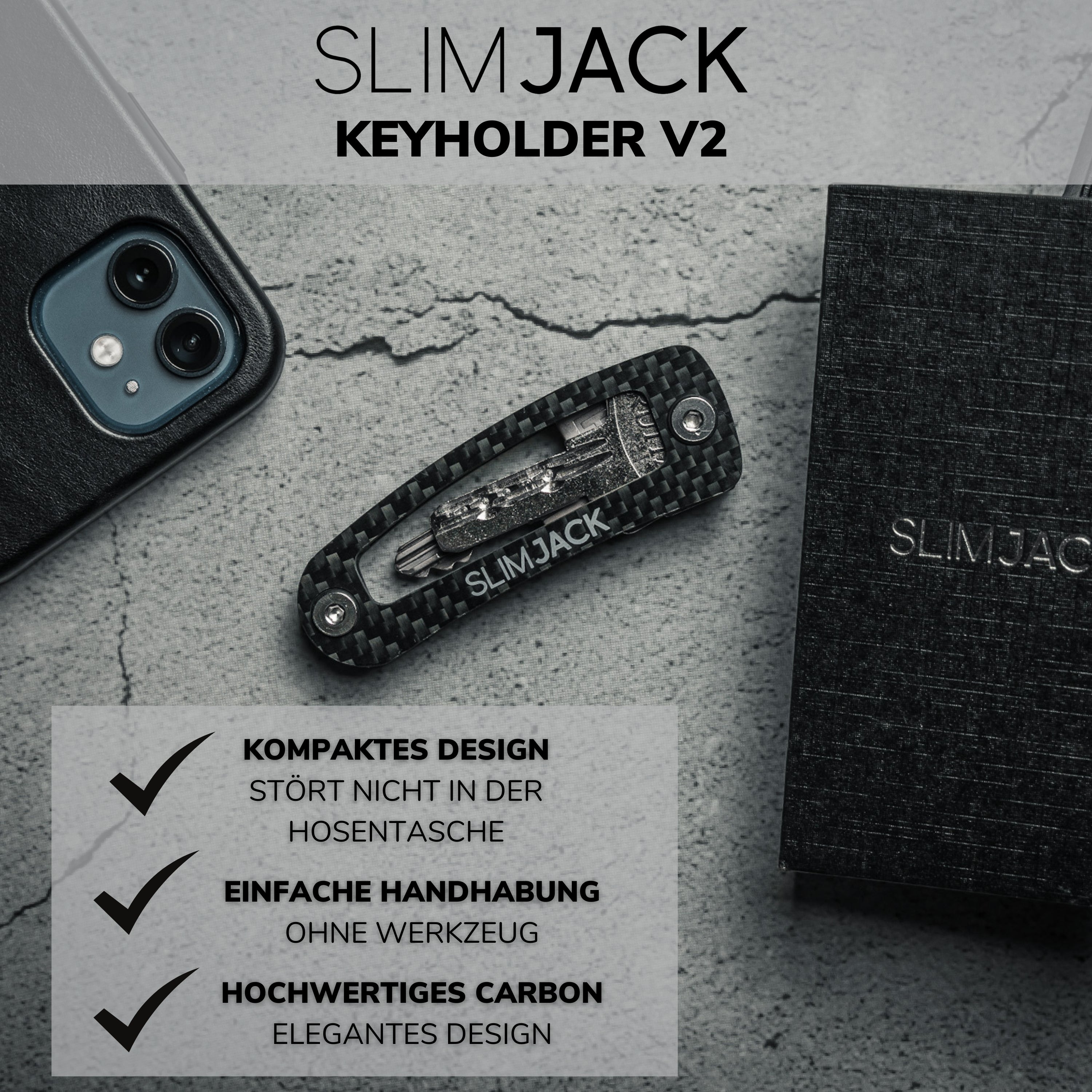 Carbon Keyholder V2